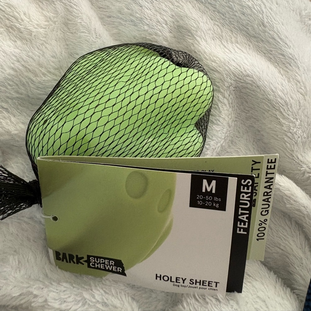 BarkBox Holey Sheet Dog Chew Toy